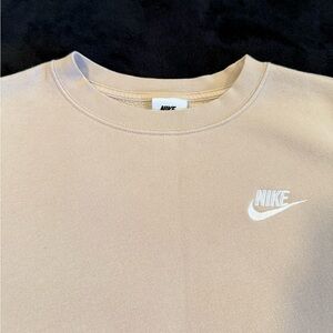 Nike Tan Crewneck Sweatshirt